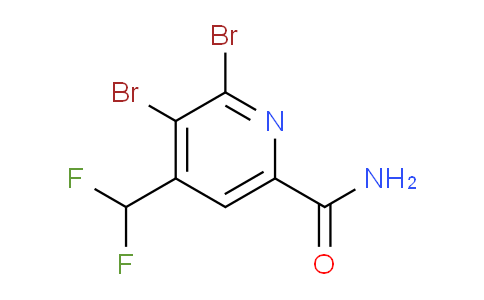 AM89470 | 1805285-19-1 | 2,3-Dibromo-4-(difluoromethyl)pyridine-6-carboxamide