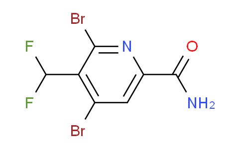 AM89472 | 1805285-28-2 | 2,4-Dibromo-3-(difluoromethyl)pyridine-6-carboxamide