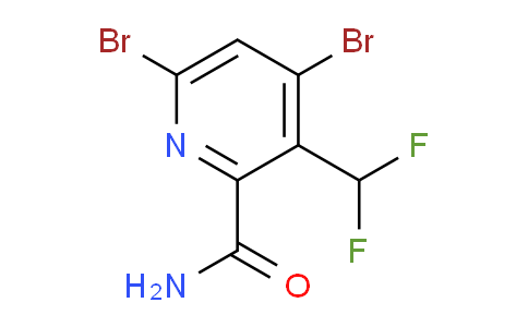 AM89473 | 1805331-18-3 | 4,6-Dibromo-3-(difluoromethyl)pyridine-2-carboxamide