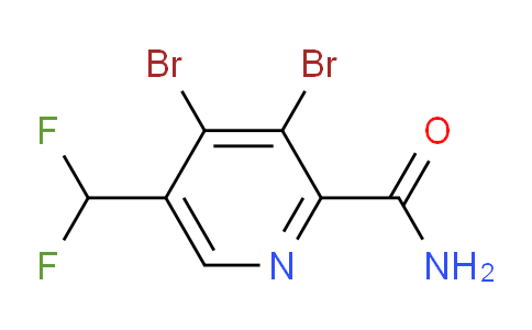 AM89481 | 1805967-23-0 | 3,4-Dibromo-5-(difluoromethyl)pyridine-2-carboxamide
