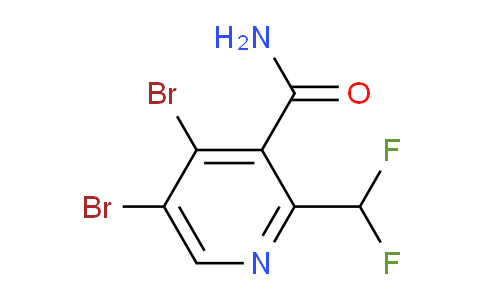 AM89482 | 1806892-89-6 | 4,5-Dibromo-2-(difluoromethyl)pyridine-3-carboxamide