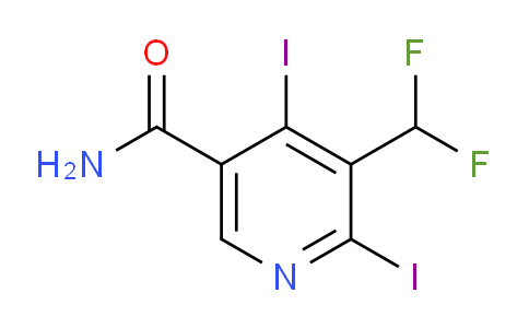 AM89510 | 1806806-48-3 | 3-(Difluoromethyl)-2,4-diiodopyridine-5-carboxamide