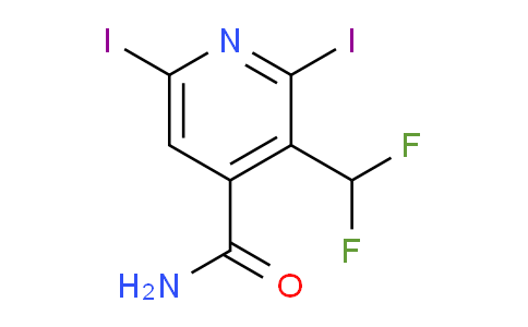 AM89517 | 1806041-60-0 | 3-(Difluoromethyl)-2,6-diiodopyridine-4-carboxamide