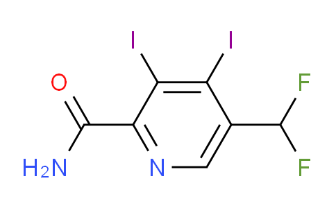 AM89521 | 1806787-72-3 | 5-(Difluoromethyl)-3,4-diiodopyridine-2-carboxamide