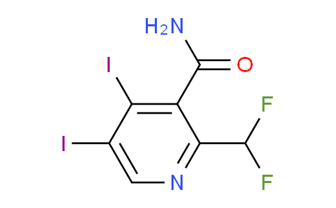 AM89522 | 1804694-18-5 | 2-(Difluoromethyl)-4,5-diiodopyridine-3-carboxamide