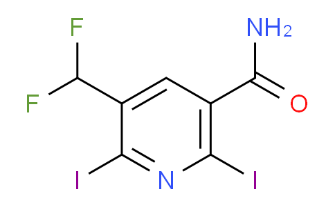 AM89533 | 1806806-55-2 | 3-(Difluoromethyl)-2,6-diiodopyridine-5-carboxamide