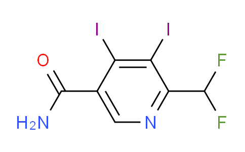 AM89534 | 1806899-14-8 | 2-(Difluoromethyl)-3,4-diiodopyridine-5-carboxamide