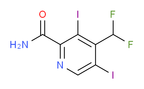 AM89540 | 1803706-81-1 | 4-(Difluoromethyl)-3,5-diiodopyridine-2-carboxamide