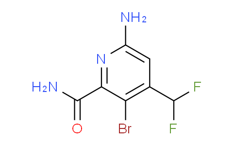AM89558 | 1806805-86-6 | 6-Amino-3-bromo-4-(difluoromethyl)pyridine-2-carboxamide