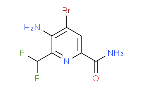 AM89574 | 1806806-08-5 | 3-Amino-4-bromo-2-(difluoromethyl)pyridine-6-carboxamide