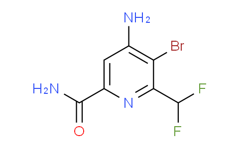 AM89579 | 1806838-89-0 | 4-Amino-3-bromo-2-(difluoromethyl)pyridine-6-carboxamide
