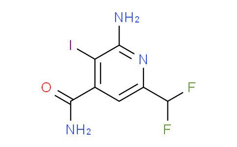 AM89588 | 1806889-58-6 | 2-Amino-6-(difluoromethyl)-3-iodopyridine-4-carboxamide