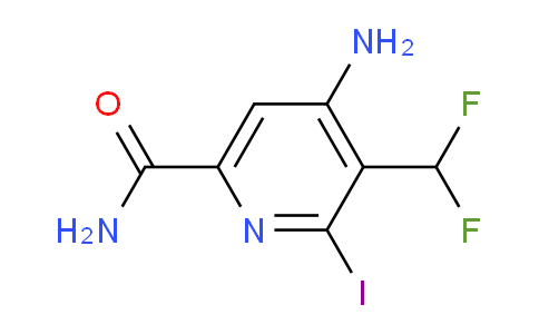 AM89590 | 1806915-16-1 | 4-Amino-3-(difluoromethyl)-2-iodopyridine-6-carboxamide