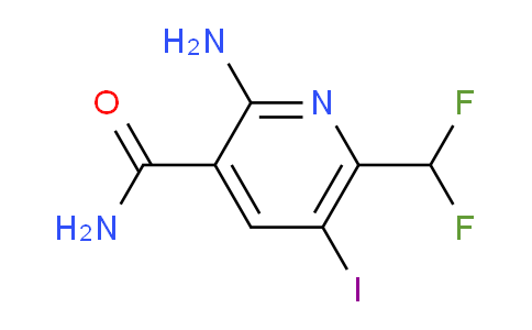 AM89592 | 1804920-53-3 | 2-Amino-6-(difluoromethyl)-5-iodopyridine-3-carboxamide