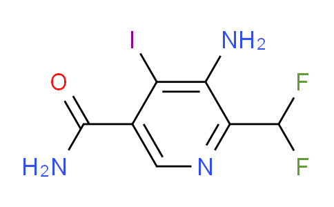 AM89593 | 1803674-03-4 | 3-Amino-2-(difluoromethyl)-4-iodopyridine-5-carboxamide