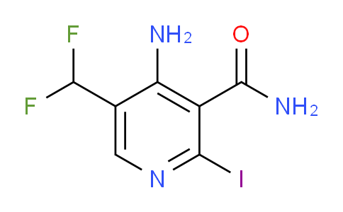 AM89594 | 1806796-18-8 | 4-Amino-5-(difluoromethyl)-2-iodopyridine-3-carboxamide