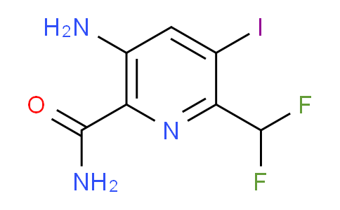 AM89595 | 1806819-86-2 | 5-Amino-2-(difluoromethyl)-3-iodopyridine-6-carboxamide