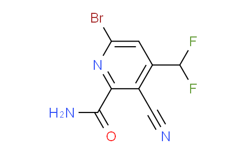 AM89598 | 1805371-82-7 | 6-Bromo-3-cyano-4-(difluoromethyl)pyridine-2-carboxamide