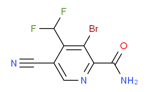 AM89600 | 1805391-02-9 | 3-Bromo-5-cyano-4-(difluoromethyl)pyridine-2-carboxamide