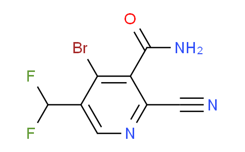 AM89603 | 1806058-12-7 | 4-Bromo-2-cyano-5-(difluoromethyl)pyridine-3-carboxamide
