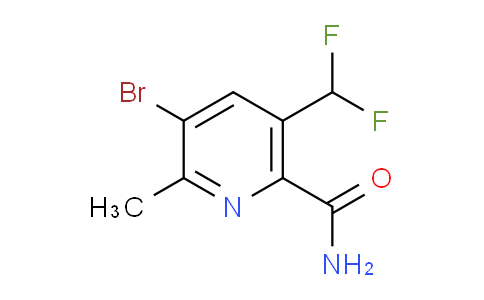 AM89609 | 1805435-93-1 | 3-Bromo-5-(difluoromethyl)-2-methylpyridine-6-carboxamide