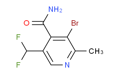 AM89614 | 1806997-26-1 | 3-Bromo-5-(difluoromethyl)-2-methylpyridine-4-carboxamide