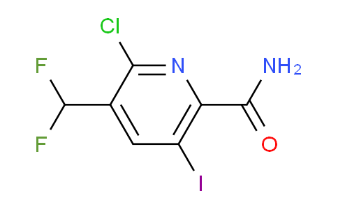 AM89620 | 1805353-99-4 | 2-Chloro-3-(difluoromethyl)-5-iodopyridine-6-carboxamide