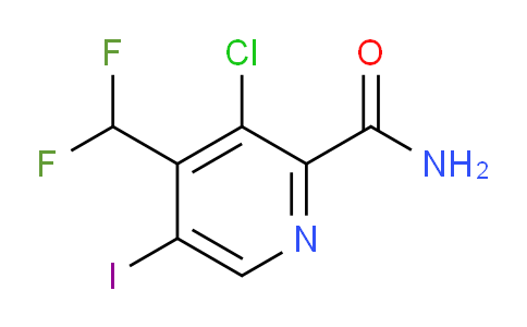 AM89623 | 1805079-03-1 | 3-Chloro-4-(difluoromethyl)-5-iodopyridine-2-carboxamide