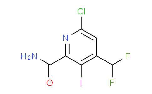 AM89624 | 1804496-46-5 | 6-Chloro-4-(difluoromethyl)-3-iodopyridine-2-carboxamide