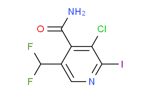 AM89626 | 1805410-28-9 | 3-Chloro-5-(difluoromethyl)-2-iodopyridine-4-carboxamide