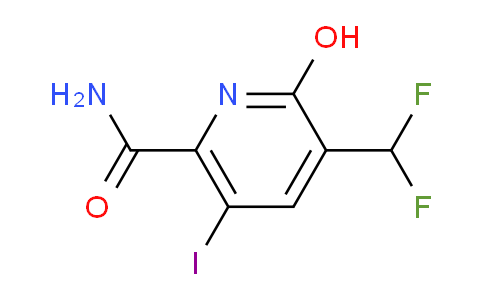 AM89632 | 1805543-57-0 | 3-(Difluoromethyl)-2-hydroxy-5-iodopyridine-6-carboxamide