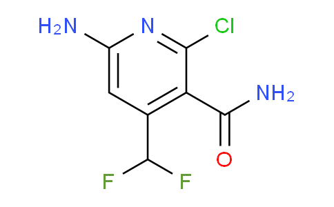 6-Amino-2-chloro-4-(difluoromethyl)pyridine-3-carboxamide