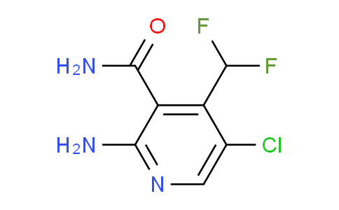 2-Amino-5-chloro-4-(difluoromethyl)pyridine-3-carboxamide