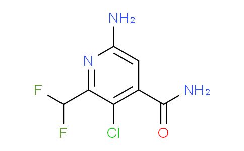 6-Amino-3-chloro-2-(difluoromethyl)pyridine-4-carboxamide