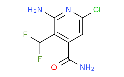2-Amino-6-chloro-3-(difluoromethyl)pyridine-4-carboxamide