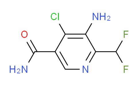 AM89665 | 1804698-09-6 | 3-Amino-4-chloro-2-(difluoromethyl)pyridine-5-carboxamide