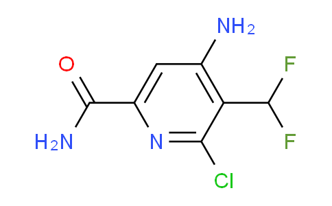 4-Amino-2-chloro-3-(difluoromethyl)pyridine-6-carboxamide