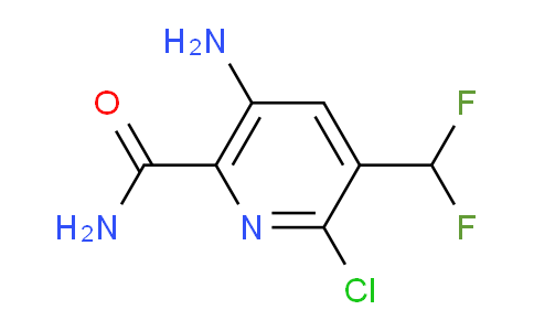 AM89676 | 1805324-78-0 | 5-Amino-2-chloro-3-(difluoromethyl)pyridine-6-carboxamide
