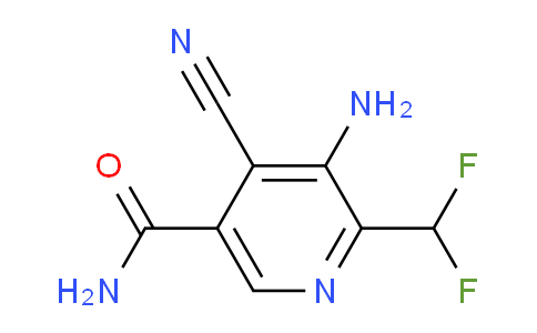 AM89709 | 1805112-36-0 | 3-Amino-4-cyano-2-(difluoromethyl)pyridine-5-carboxamide