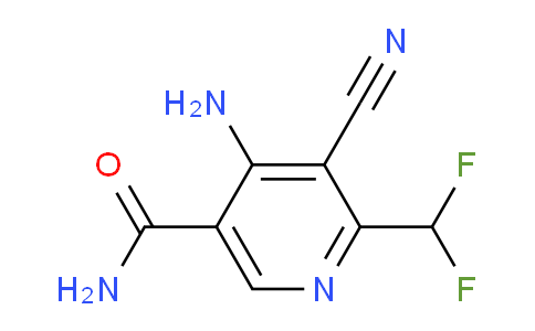 AM89713 | 1805272-68-7 | 4-Amino-3-cyano-2-(difluoromethyl)pyridine-5-carboxamide