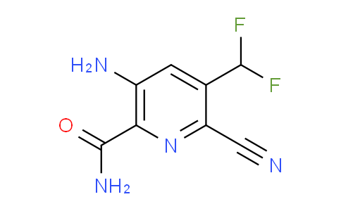 AM89726 | 1805938-09-3 | 5-Amino-2-cyano-3-(difluoromethyl)pyridine-6-carboxamide