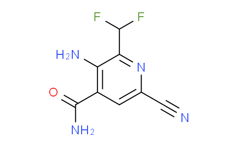 AM89729 | 1805214-75-8 | 3-Amino-6-cyano-2-(difluoromethyl)pyridine-4-carboxamide