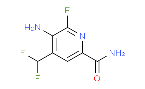 3-Amino-4-(difluoromethyl)-2-fluoropyridine-6-carboxamide