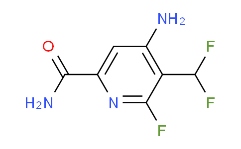 4-Amino-3-(difluoromethyl)-2-fluoropyridine-6-carboxamide