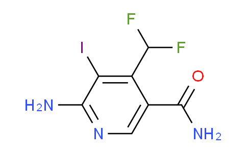 AM89762 | 1804681-11-5 | 2-Amino-4-(difluoromethyl)-3-iodopyridine-5-carboxamide