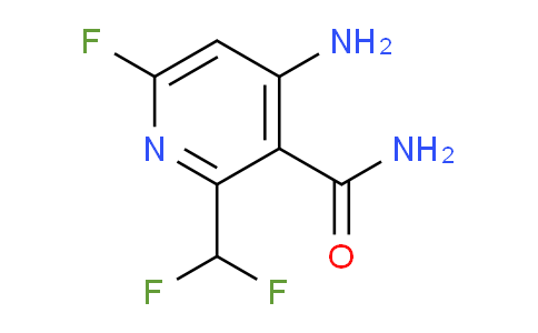 4-Amino-2-(difluoromethyl)-6-fluoropyridine-3-carboxamide