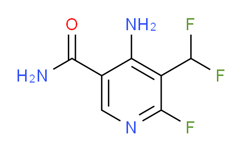 4-Amino-3-(difluoromethyl)-2-fluoropyridine-5-carboxamide
