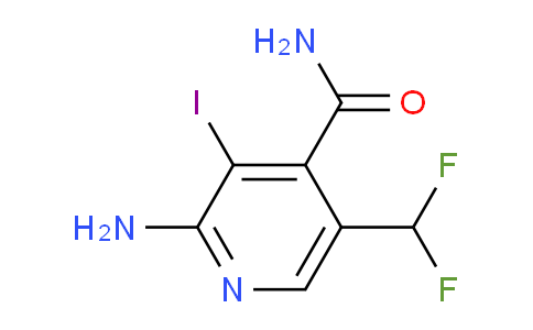 AM89767 | 1804920-49-7 | 2-Amino-5-(difluoromethyl)-3-iodopyridine-4-carboxamide