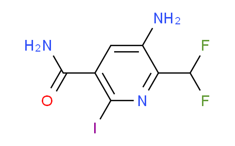 AM89776 | 1804366-55-9 | 3-Amino-2-(difluoromethyl)-6-iodopyridine-5-carboxamide
