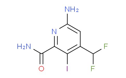 AM89782 | 1806819-13-5 | 6-Amino-4-(difluoromethyl)-3-iodopyridine-2-carboxamide